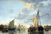 The Maas at Dordrecht Aelbert Cuyp